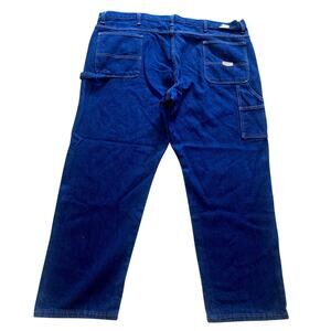 Red Kap Mens Denim Carpenter Jeans Blue 48x30 Utility Workwear Dungarees